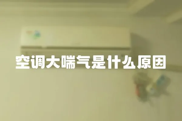 空調大喘氣是什么原因