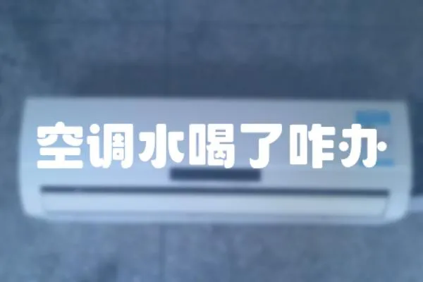 空調(diào)水喝了咋辦