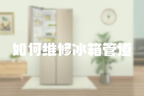 如何維修冰箱管道