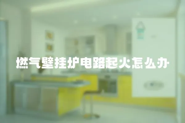 燃?xì)獗趻鞝t電路起火怎么辦