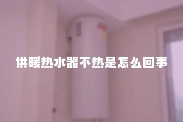 供暖熱水器不熱是怎么回事