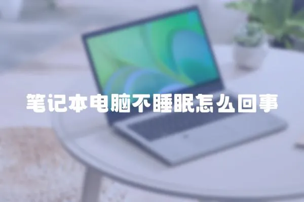筆記本電腦不睡眠怎么回事
