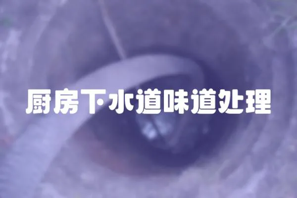 廚房下水道味道處理