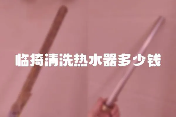 臨猗清洗熱水器多少錢