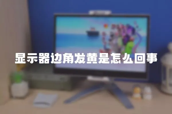 顯示器邊角發黃是怎么回事