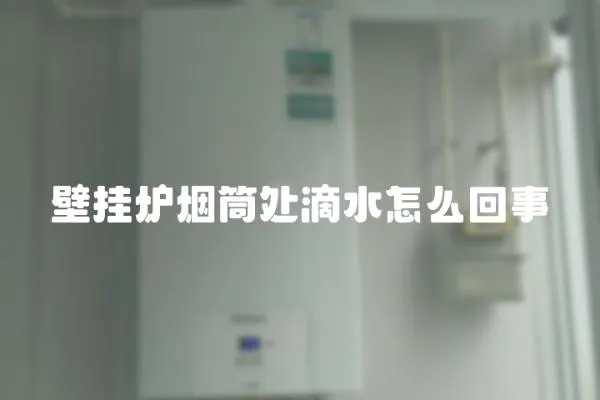 壁掛爐煙筒處滴水怎么回事