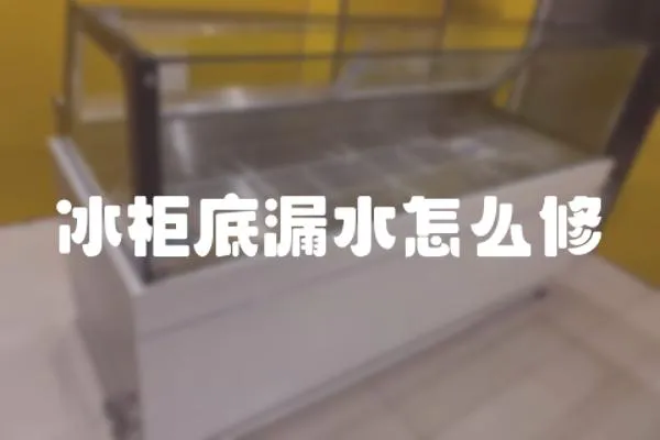 冰柜底漏水怎么修