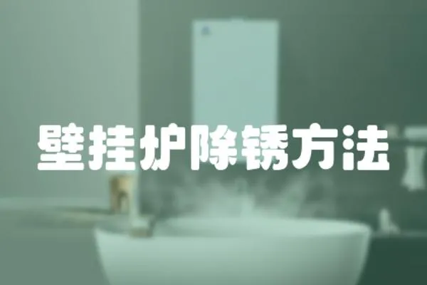 壁掛爐除銹方法