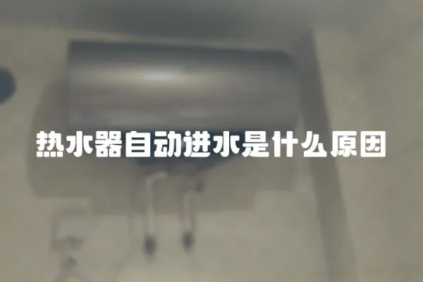 熱水器自動進(jìn)水是什么原因