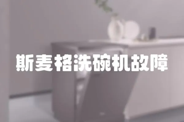 斯麥格洗碗機故障