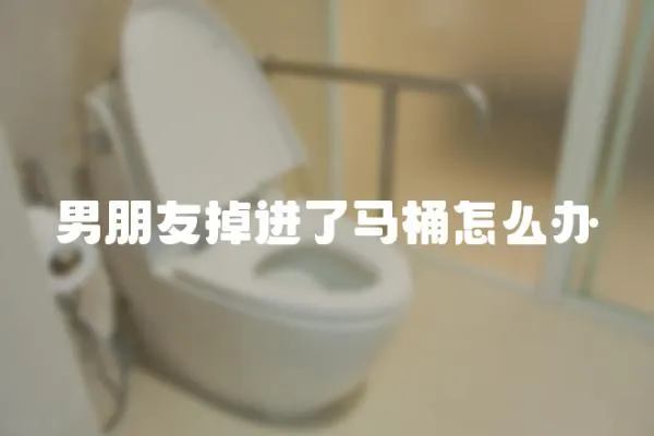 男朋友掉進(jìn)了馬桶怎么辦
