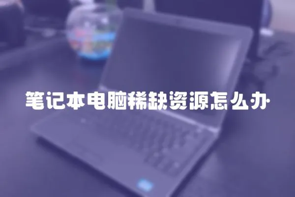 筆記本電腦稀缺資源怎么辦