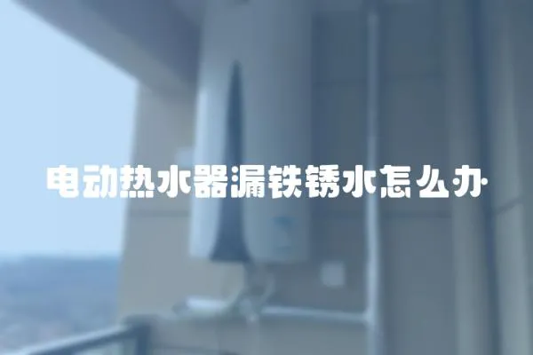 電動(dòng)熱水器漏鐵銹水怎么辦