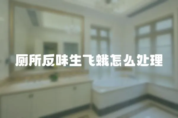 廁所反味生飛蛾怎么處理