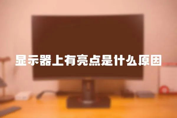 顯示器上有亮點是什么原因