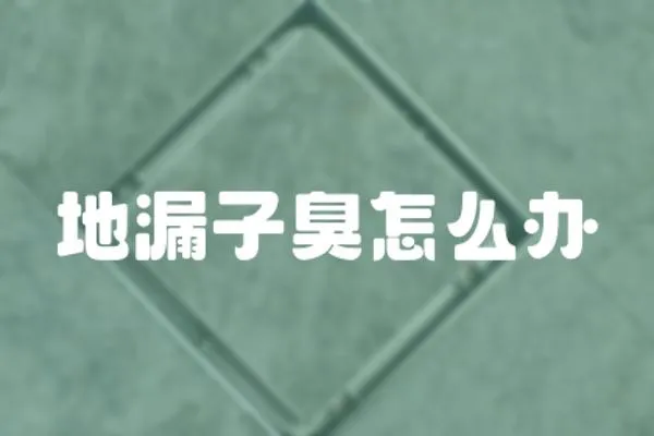 地漏子臭怎么辦