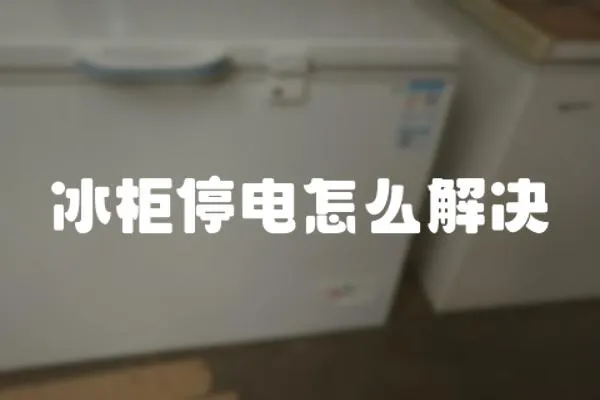 冰柜停電怎么解決