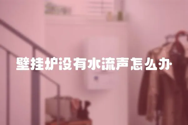 壁掛爐沒有水流聲怎么辦
