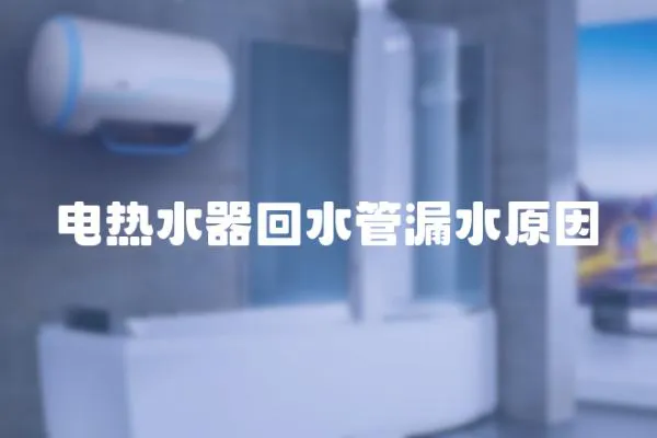 電熱水器回水管漏水原因