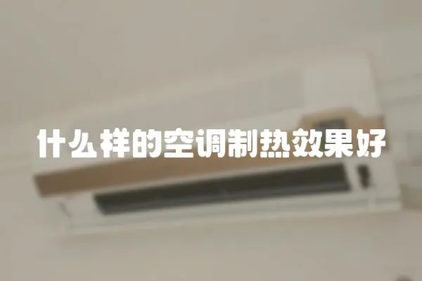 什么樣的空調(diào)制熱效果好