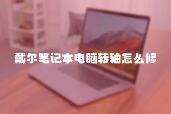 戴爾筆記本電腦轉(zhuǎn)軸怎么修
