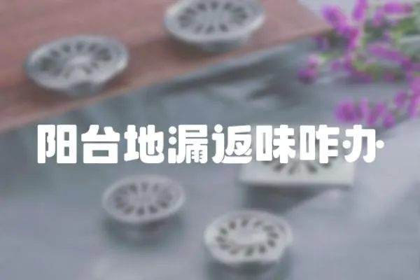 陽臺地漏返味咋辦