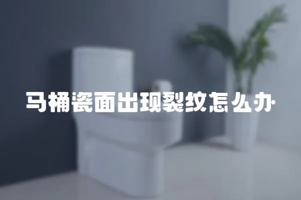 馬桶瓷面出現裂紋怎么辦