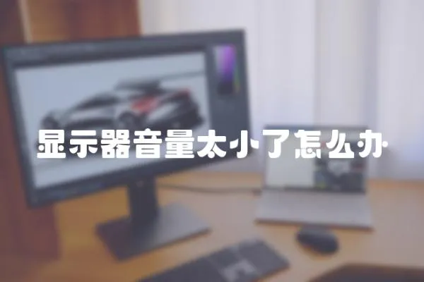 顯示器音量太小了怎么辦