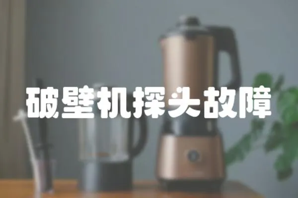 破壁機探頭故障