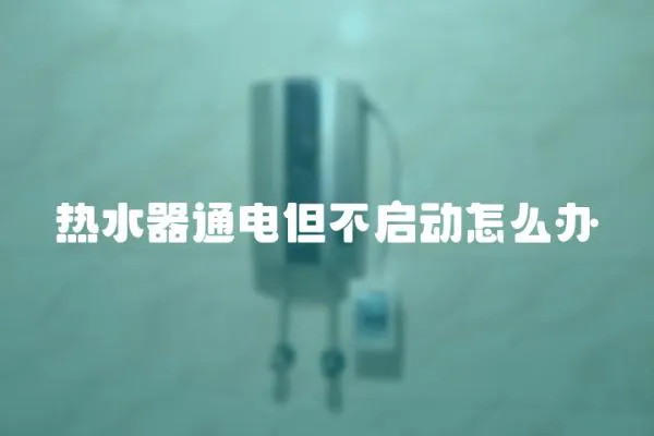 熱水器通電但不啟動怎么辦