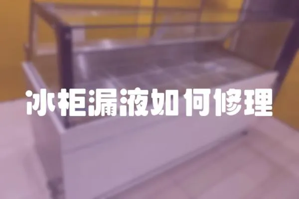 冰柜漏液如何修理