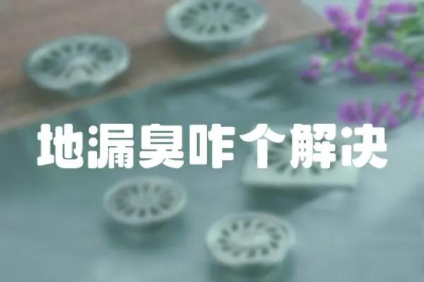 地漏臭咋個解決