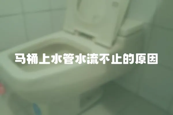 马桶上水管水流不止的原因