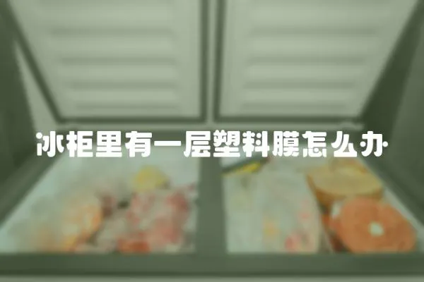 冰柜里有一层塑料膜怎么办