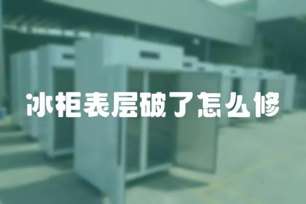 冰柜表層破了怎么修