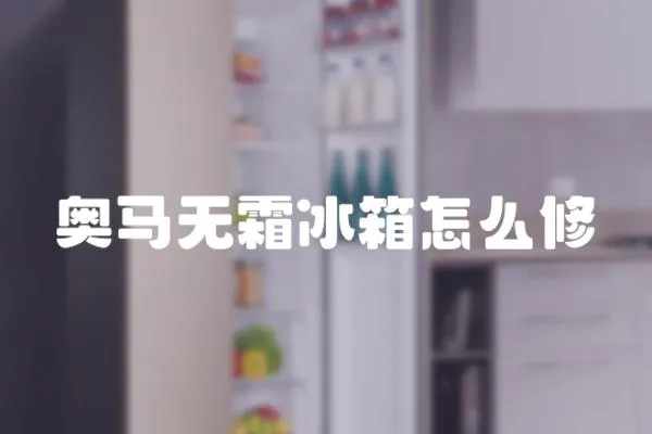 奧馬無霜冰箱怎么修