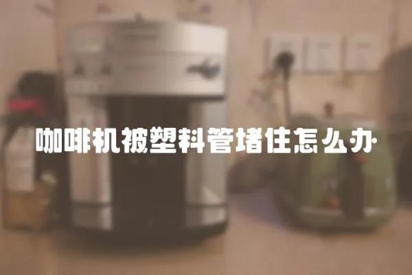咖啡機被塑料管堵住怎么辦