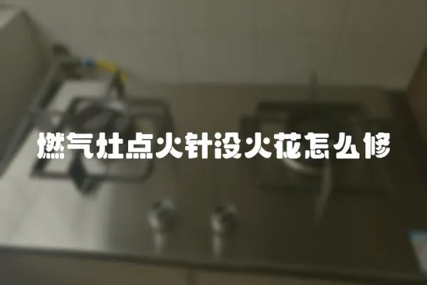 燃?xì)庠铧c(diǎn)火針沒火花怎么修