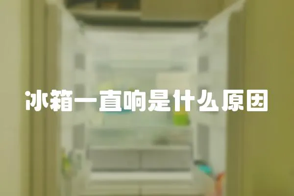 冰箱一直響是什么原因