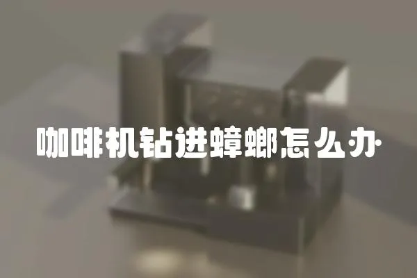 咖啡機鉆進蟑螂怎么辦