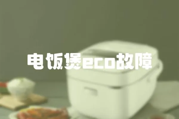 電飯煲eco故障