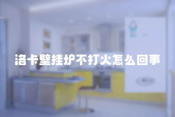 洛卡壁掛爐不打火怎么回事