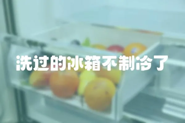 洗過的冰箱不制冷了