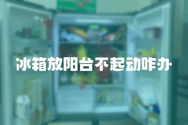 冰箱放陽臺不起動咋辦