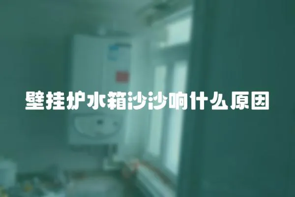 壁掛爐水箱沙沙響什么原因