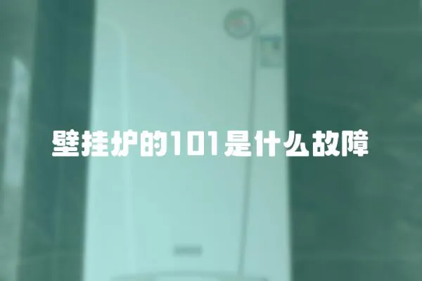 壁掛爐的101是什么故障