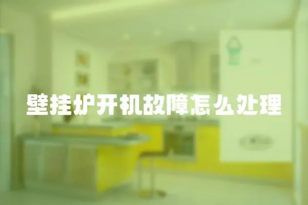 壁掛爐開機故障怎么處理