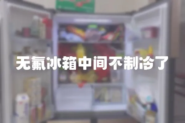 無氟冰箱中間不制冷了