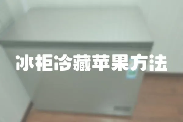 冰柜冷藏蘋果方法