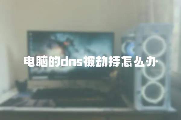 電腦的dns被劫持怎么辦
